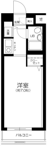 【間取り】 | ダイアパレス氷川台