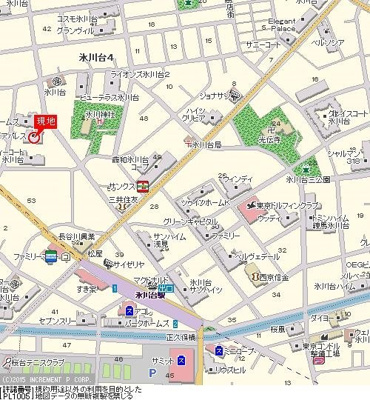 【地図】 | ダイアパレス氷川台