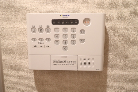 合志市幾久富のアパートのセキュリティ