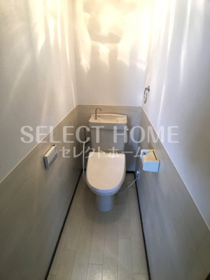 【トイレ】 | ドミールFUTABA　A棟 | 落ち着いた色調のトイレです