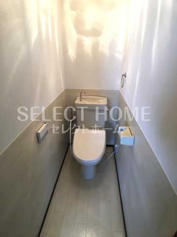 【トイレ】 | ドミールFUTABA　A棟 | 落ち着いた色調のトイレです