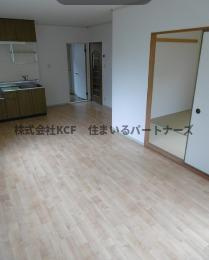 セジュール久留米インターA棟の居間・リビング|おしゃれなリビングです