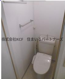 セジュール久留米インターA棟のトイレ|落ち着いたトイレです