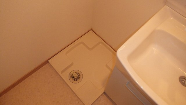 プランドールの洗面所|洗濯機置場です。