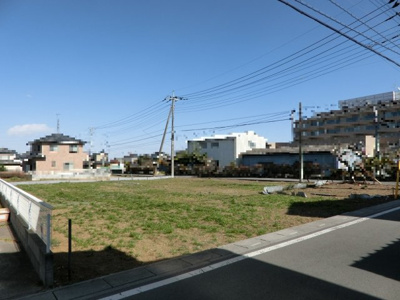 【前面道路含む現地写真】 | 鴻巣市八幡田～建築条件なし売地～