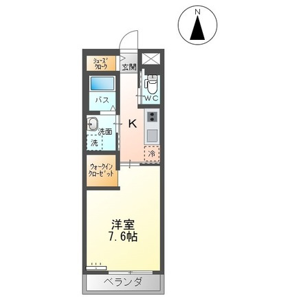 パークストリート2の間取り