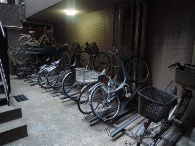 【その他共用部分】 | クレストフォルム横浜関内 | 駐輪場