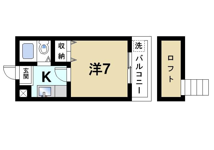 マンションフィールドナウの間取り
