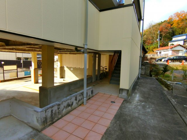 アンソレイユのエントランス