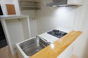 【キッチン】 | 松山市平和通3丁目一棟マンション