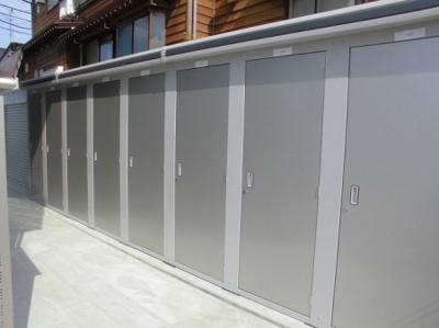 【収納】 | コージーハウス | タイヤの保管に必須の外物置です。