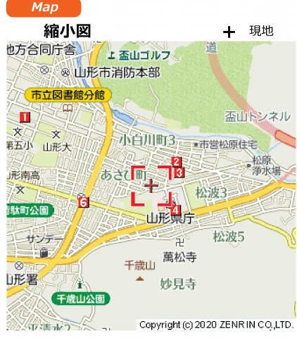 ココ・ハイネスの地図