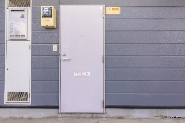 メゾン栄Aのエントランス