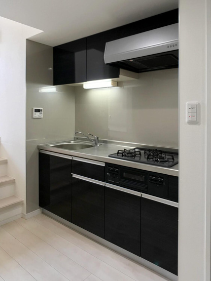 【キッチン】 | シエルクレール姪浜1番館 | 入居中のため内観写真は全て同タイプ別部屋のものです。