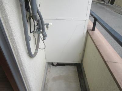 北浅ハイツの設備|洗濯機はベランダ設置可