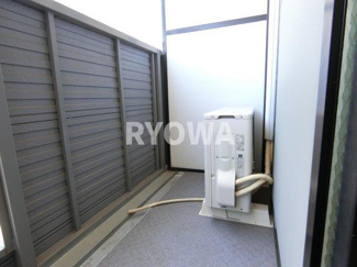 【バルコニー】 | レオパレスアーバンライフ | 掲載の写真は退去前の写真となります。