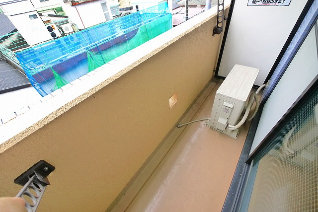 シティパレスやすらぎの道Ｐ５のバルコニー|落ち着いた時間を過ごせるバルコニーです