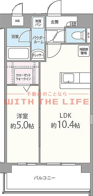 イーハトーブ櫛原【10,000円キャッシュバック対象物件】の間取り