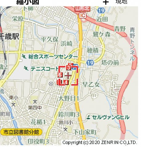 ドゥ・デパール　Ｂの地図