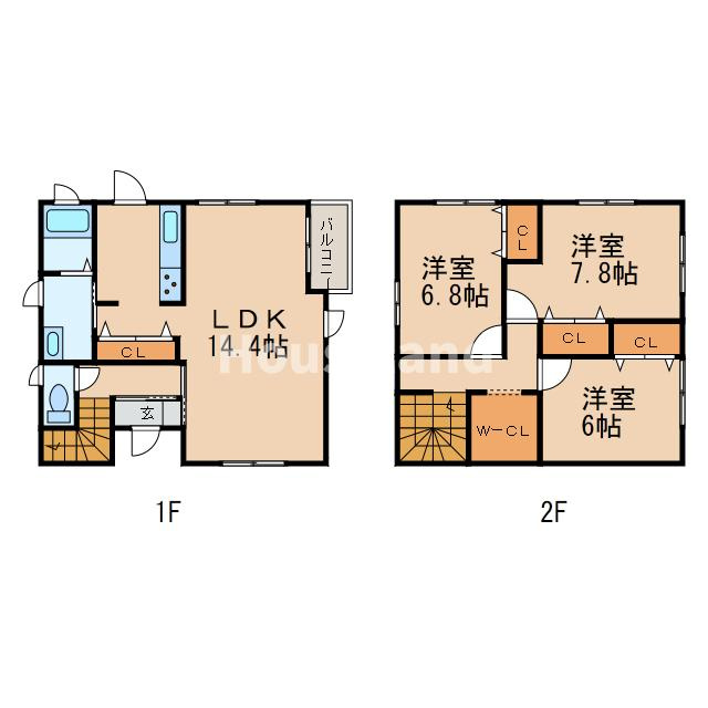 ルシエルの間取り|別棟参考写真