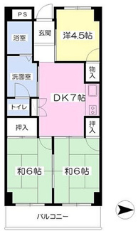 【間取り】 | 《高積算！満室！》松山市北斎院町一棟マンション