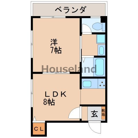 マチスビルの間取り