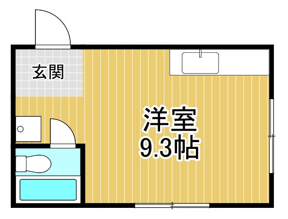 コーポ山口の間取り