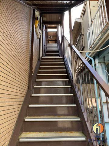 コーポ山口のその他共用部分|階段です