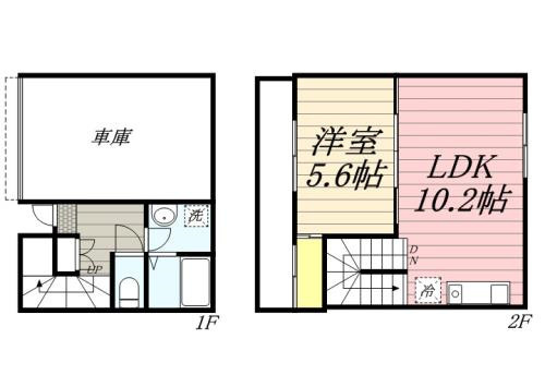 La Luce（ラルーチェ）【10,000円キャッシュバック対象物件】の間取り