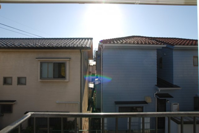 【展望】 | サーファーズハウス  IN　higasisayamagaoka | 南側はお庭がありますので南側建物との距離があり日当たり良好です。