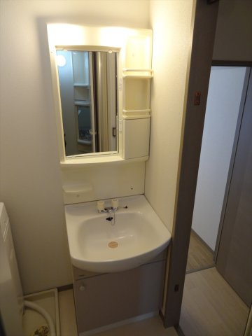 サンクイールの洗面所