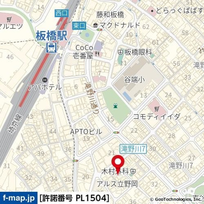 【地図】 | ランドスクエア板橋