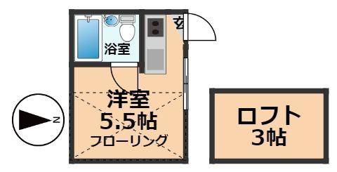 【間取り】 | 小倉ハイツ