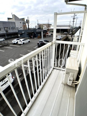 【バルコニー】 | Ｍ・Ｏハイツ | お洗濯にも便利なバルコニー付き