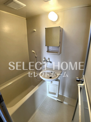 【浴室】 | Ｍ・Ｏハイツ | 落ち着いた空間のお風呂です