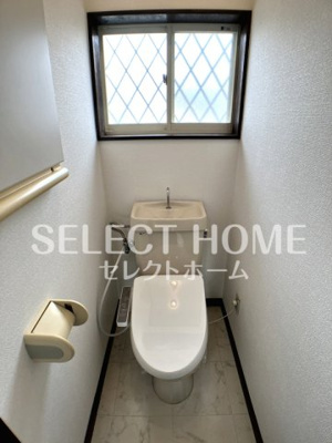 【トイレ】 | Ｍ・Ｏハイツ | ゆったりとした空間のトイレです