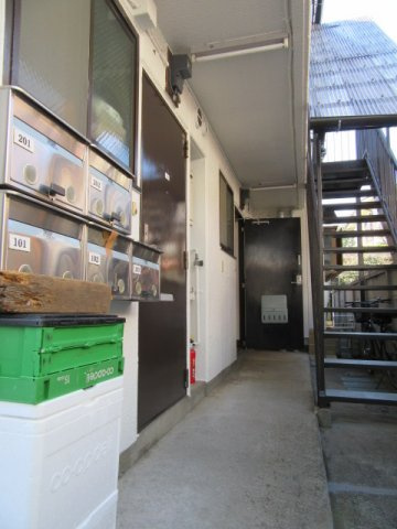 コーポ中村のその他共用部分|郵便ポスト　共用廊下