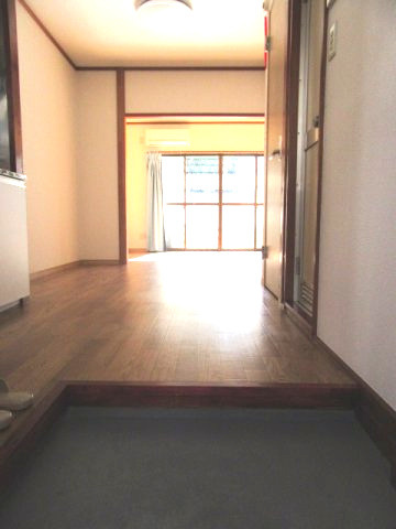 コーポ中村の玄関