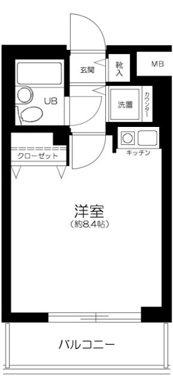 【間取り】 | メイツ品川南