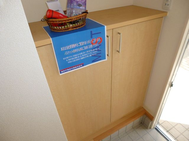 フォルテＣの玄関|シューズボックス