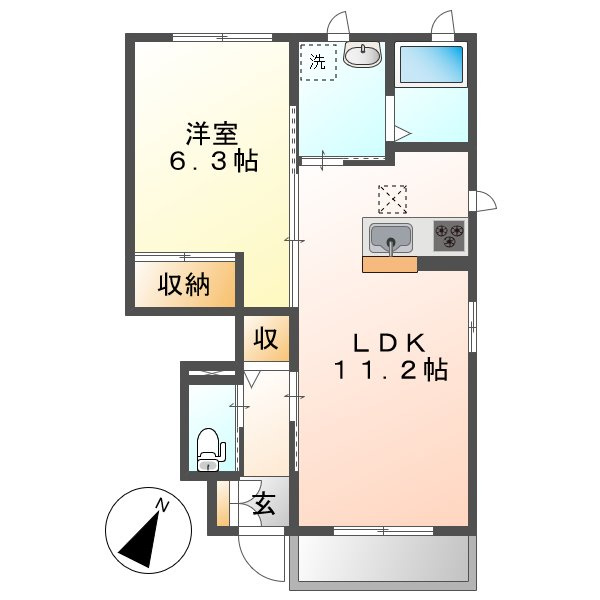 フォルテＣの間取り