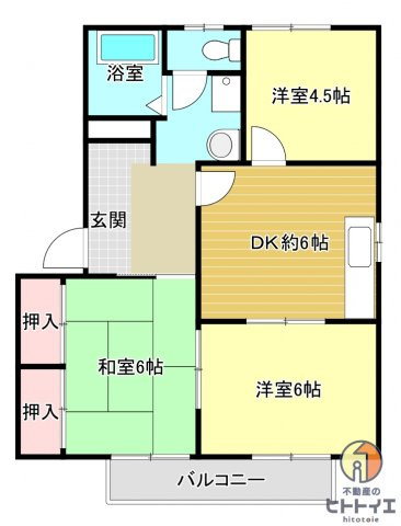 トーコクピア杉町の間取り