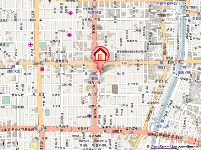 フローラみずほの地図