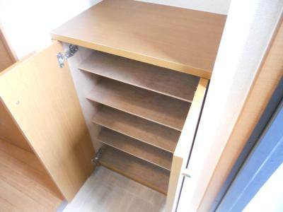 ヒーリングタワー七条大宮の収納|下駄箱