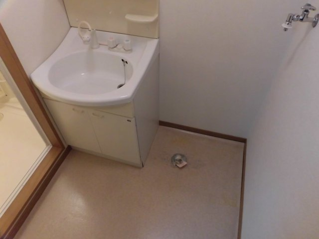 プロシードミューの洗面所|スペースが確保できる洗面所です