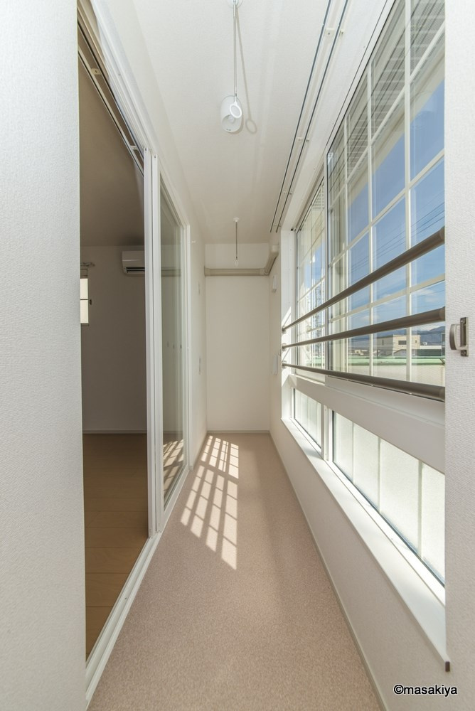 グランチェスタ　Nのバルコニー|サンルーム付きです。