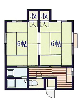 【間取り】 | ガーデンパレス伊達