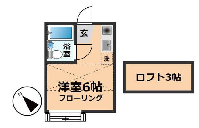 【間取り】 | Mフラット永福町