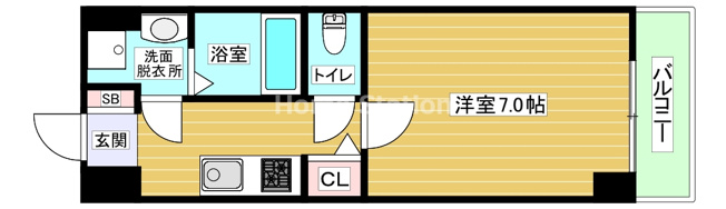 【間取り】 | ゴーパレス福島
