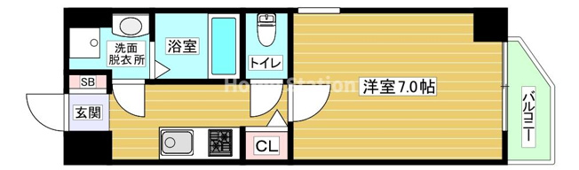 【間取り】 | ゴーパレス福島